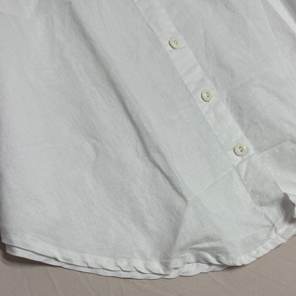 NWT Matti Mamane White Tunic Top Square Neck Size Small - Picture 8 of 12